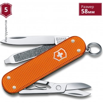Нож-брелок VICTORINOX CLASSIC SD 0.6221.L21 Нож-брелок VICTORINOX CLASSIC SD 0.6221.L21