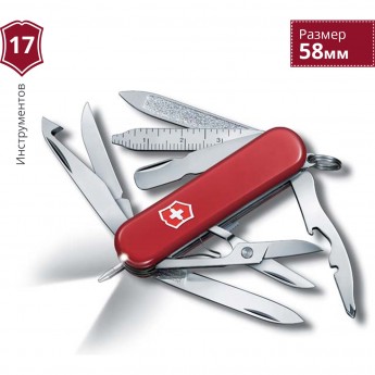 Нож-брелок VICTORINOX MIDNIGHT MINI CHAMP 0.6386 Нож-брелок VICTORINOX MIDNIGHT MINI CHAMP 0.6386