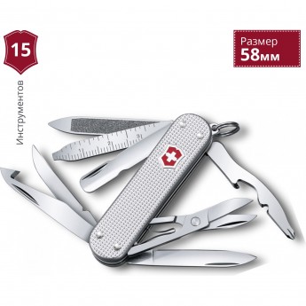 Нож-брелок VICTORINOX MINI CHAMP ALOX 0.6381.26 Нож-брелок VICTORINOX MINI CHAMP ALOX 0.6381.26