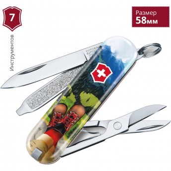 Нож VICTORINOX BIKE RIDE 0.6223.L2002 Нож VICTORINOX BIKE RIDE 0.6223.L2002