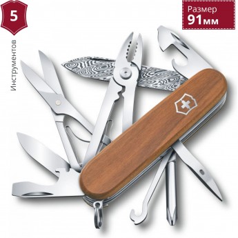 Нож VICTORINOX DELUXE TINKER DAMAST LIMITED EDITION 2018 1.4721.J18 Нож VICTORINOX DELUXE TINKER DAMAST LIMITED EDITION 2018 1.4721.J18