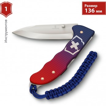 Складной нож VICTORINOX EVOKE ALOX 0.9415.D221 Складной нож VICTORINOX EVOKE ALOX 0.9415.D221