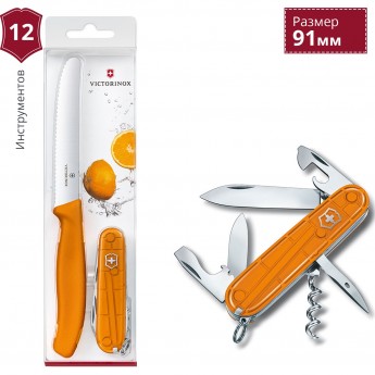 Набор ножей VICTORINOX COLOR TWINS 1.8901.L9 Набор ножей VICTORINOX COLOR TWINS 1.8901.L9