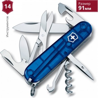 Нож VICTORINOX CLIMBER 1.3703.T2 Нож VICTORINOX CLIMBER 1.3703.T2
