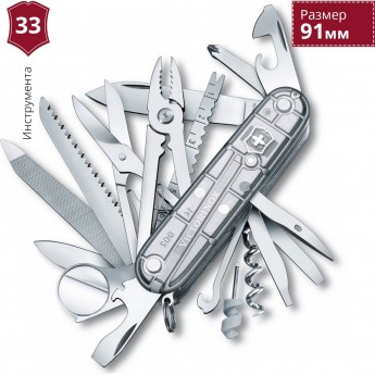 Нож VICTORINOX SWISS CHAMP 1.6794.T7 Нож VICTORINOX SWISS CHAMP 1.6794.T7