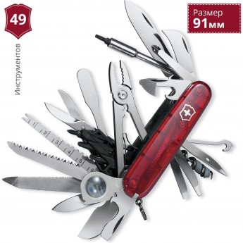 Нож VICTORINOX SWISS CHAMP XLT 1.6795.XLT Нож VICTORINOX SWISS CHAMP XLT 1.6795.XLT