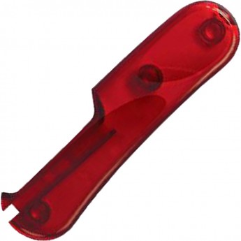 Задняя накладка для ножей VICTORINOX C.2700.ET4 85 мм пластиковая полупрозрачная красная Задняя накладка для ножей VICTORINOX C.2700.ET4 85 мм пластиковая полупрозрачная красная
